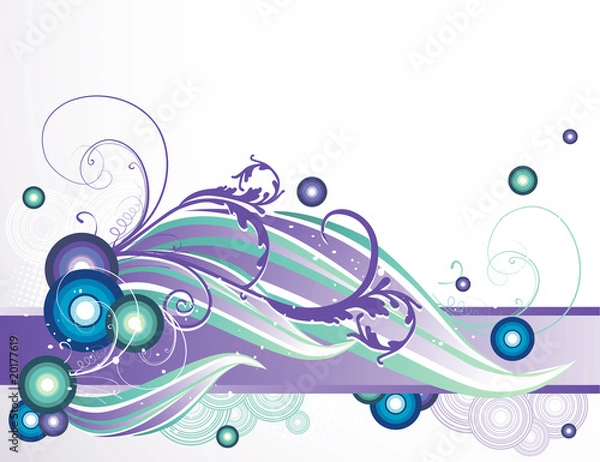 Obraz vector background illustration