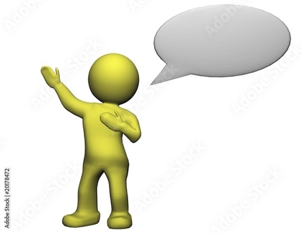 Obraz Yellowman Speaking