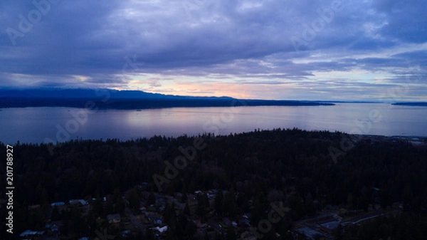 Obraz Sunrise over Seattle