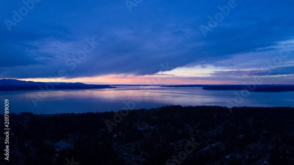 Obraz Sunrise over Seattle