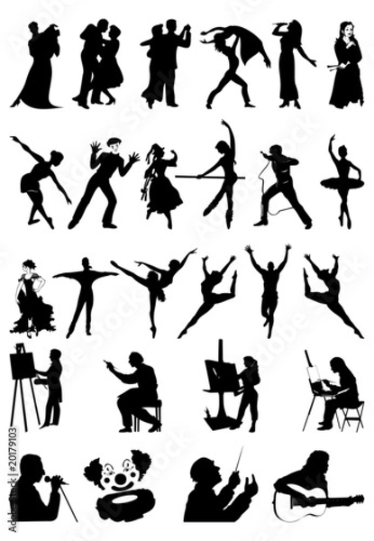 Fototapeta People art