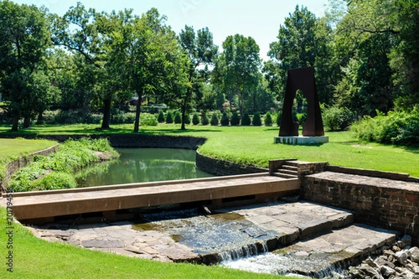 Obraz Bridge over Stream