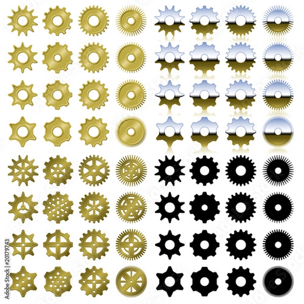 Obraz Gear collection