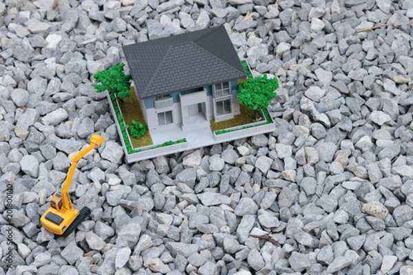 Obraz 工事 建物 住宅