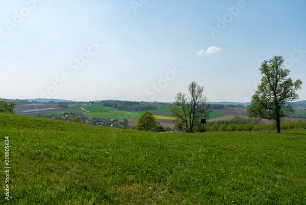 Fototapeta Hügellandschaft