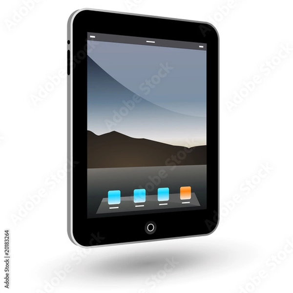 Obraz Komputer tabletu