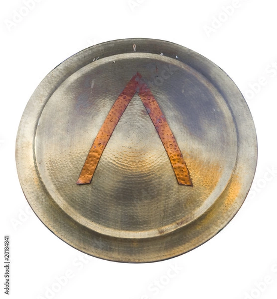 Fototapeta Metalowa tarcza