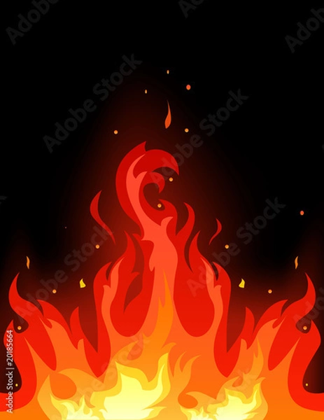 Obraz fire