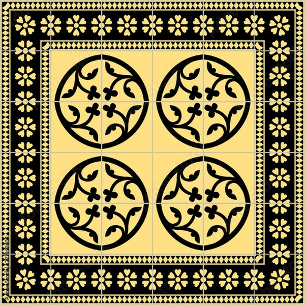 Fototapeta Decorative tiles