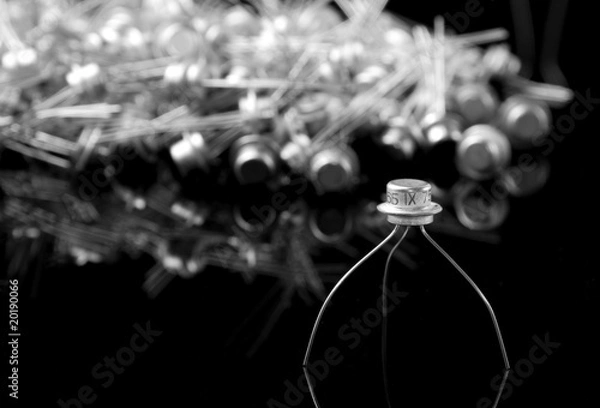 Obraz Concept of transistors