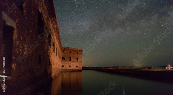 Obraz Fort Jefferson facade 2