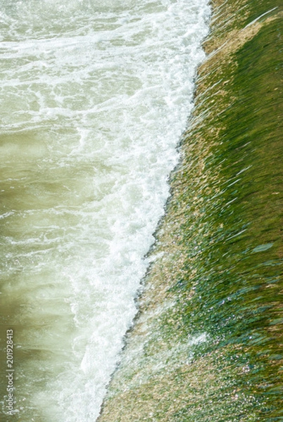 Obraz Beautiful river waterfall