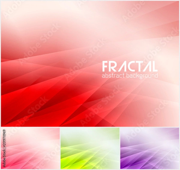 Fototapeta fractal abstract background 2