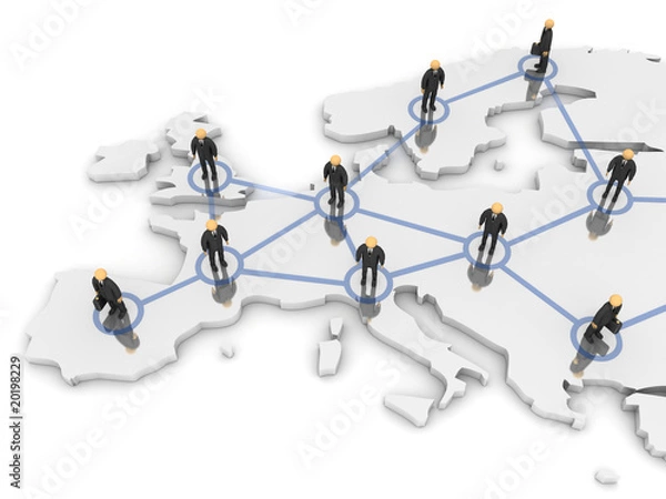 Fototapeta Europe Network