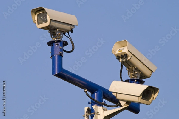 Obraz Video surveilance cameras