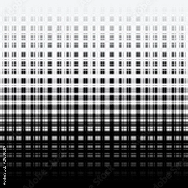 Fototapeta Halftone dots on white background