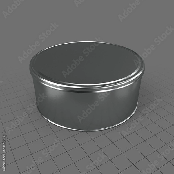 Obraz Okrągła puszka