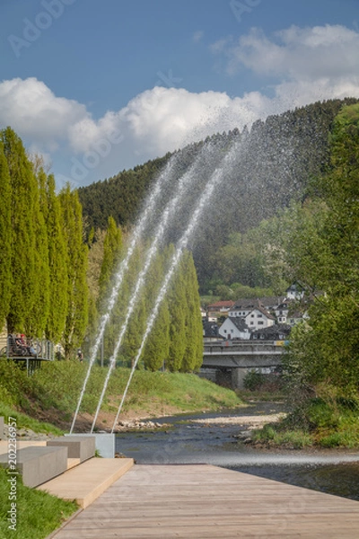 Obraz Lennepromenade in Plettenberg