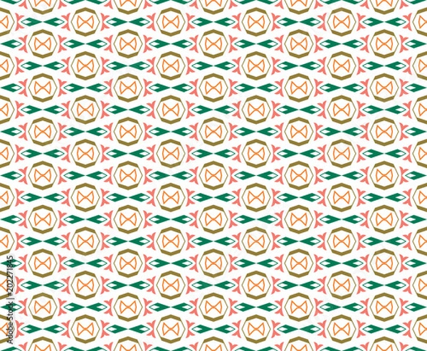 Fototapeta seamless ornament pattern vector illustration