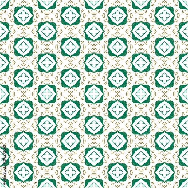 Obraz seamless ornament pattern vector illustration