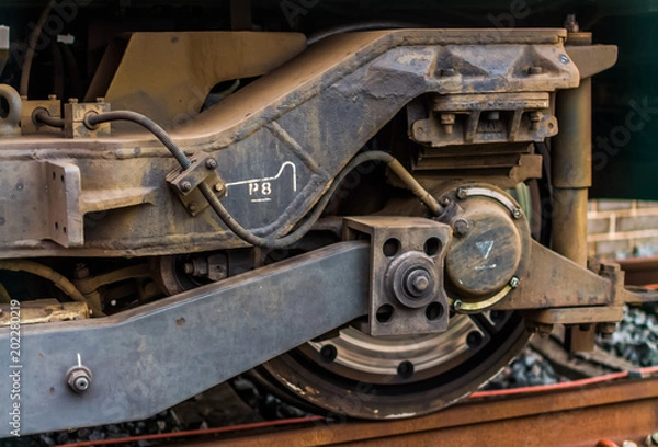 Fototapeta Undercharriage