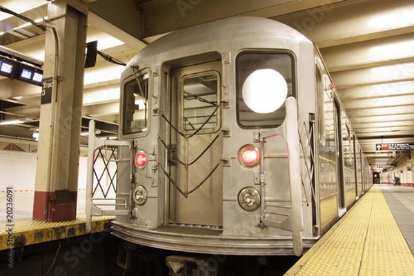 Fototapeta Subway Train