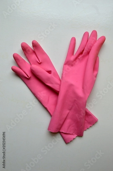 Fototapeta Gloves for cleaning