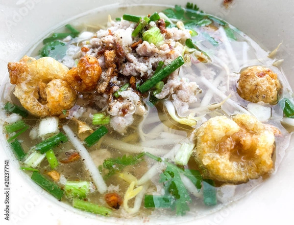 Fototapeta Soup pork