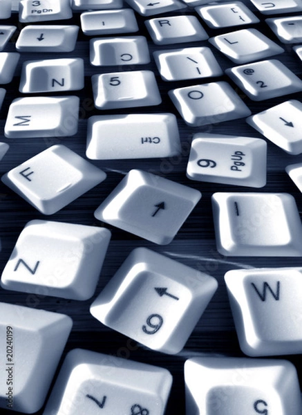 Obraz computer keys