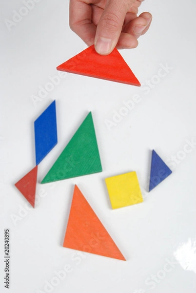 Fototapeta tangram