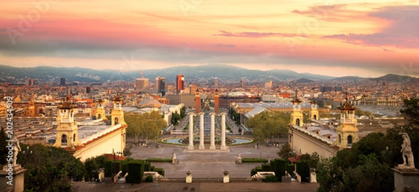 Obraz Magic Fountain in Barcelona