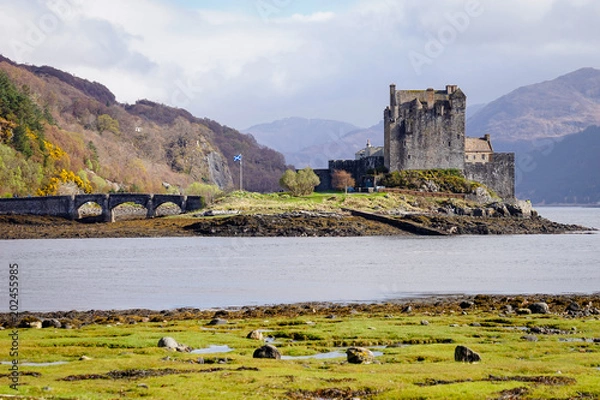 Obraz The Eilean Donan Castle, Highland, Scotland