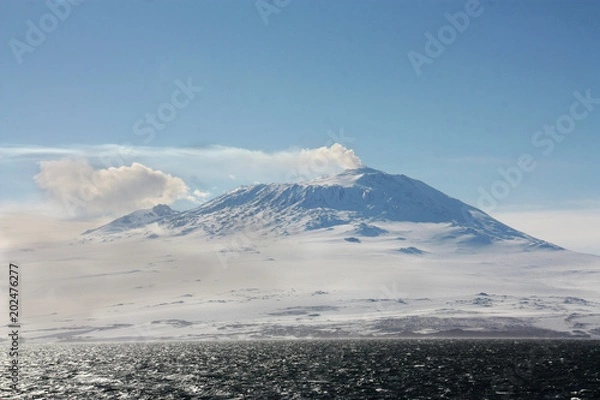 Obraz antarctic volcano