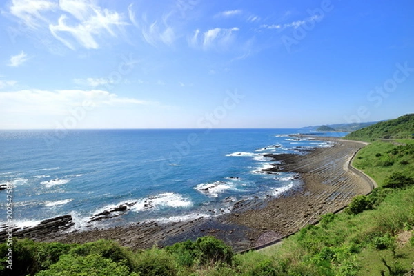 Obraz 日南海岸　堀切峠