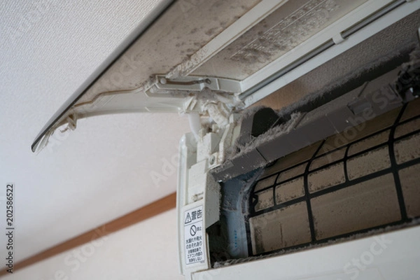 Fototapeta エアコン内部の汚れ