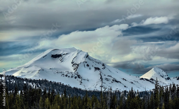 Obraz Snow Covered Volcano