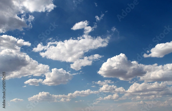 Obraz the sun through the clouds