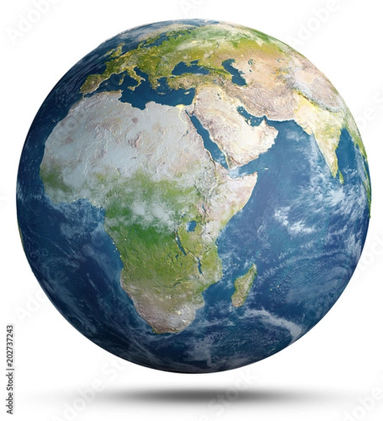 Obraz Planet Earth. 3d rendering