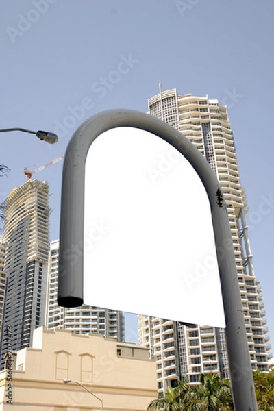 Obraz blank billboard