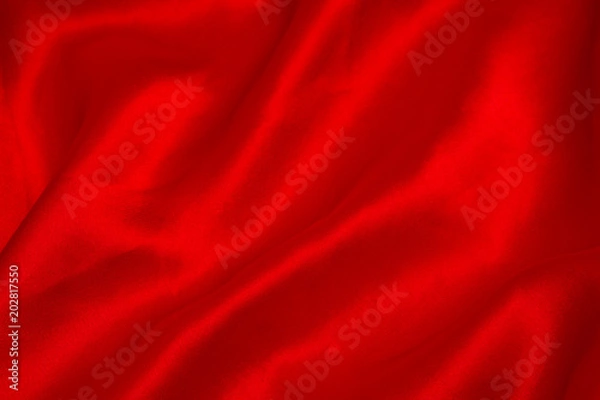 Fototapeta Red silk