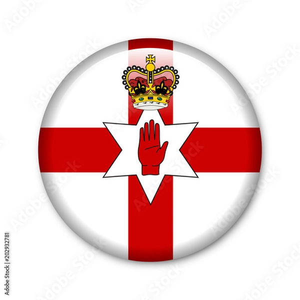 Obraz Nordirland - Button