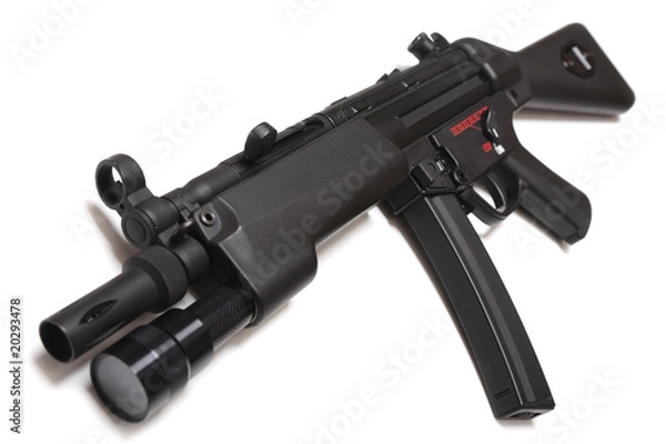 Fototapeta Modern submachine gun