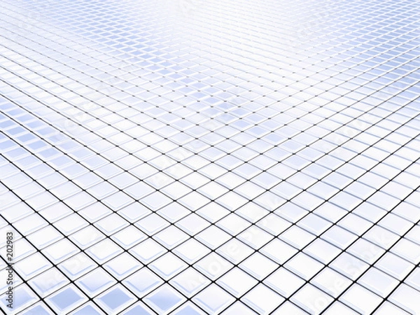 Fototapeta silver squares