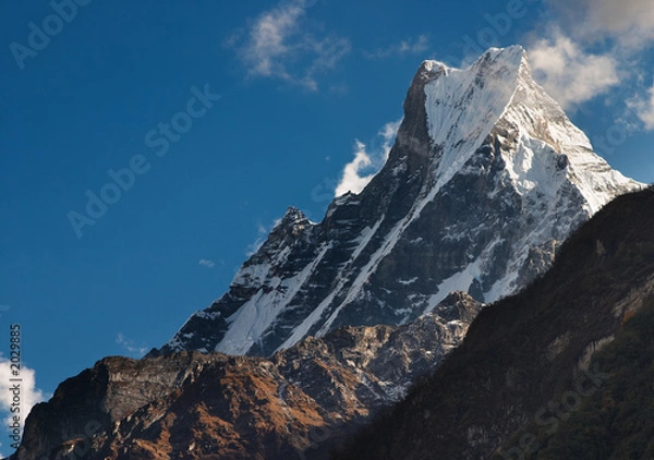Fototapeta góra machhapuchhre