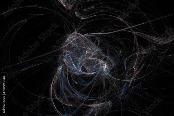 Fototapeta abstract fractal background. color fireworks. Abstract painting multicolor texture. motion holiday background. Modern multicolor futuristic dynamic pattern. Fractal artwork for creative graphic design