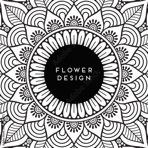 Fototapeta Vector mandala background