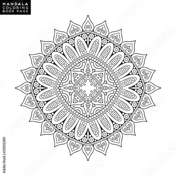 Obraz Vector mandala background