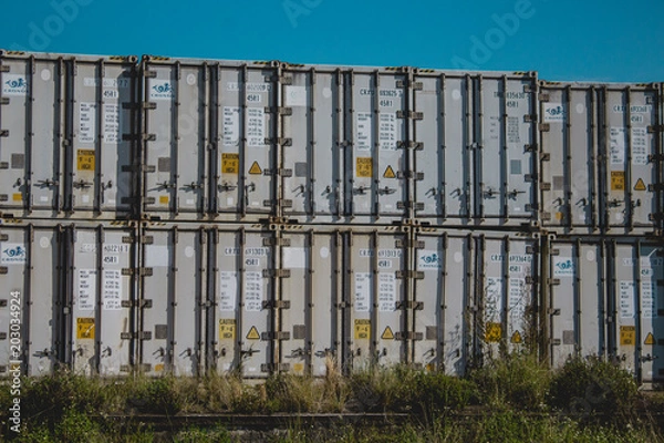 Fototapeta Container