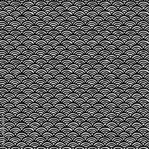 Fototapeta hand drawn pattern