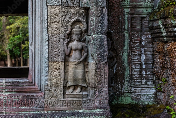 Obraz Tempeltänzer in Angkor Wat